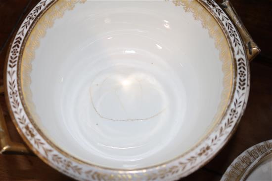 A pair of 19th century Paris porcelain ice pails